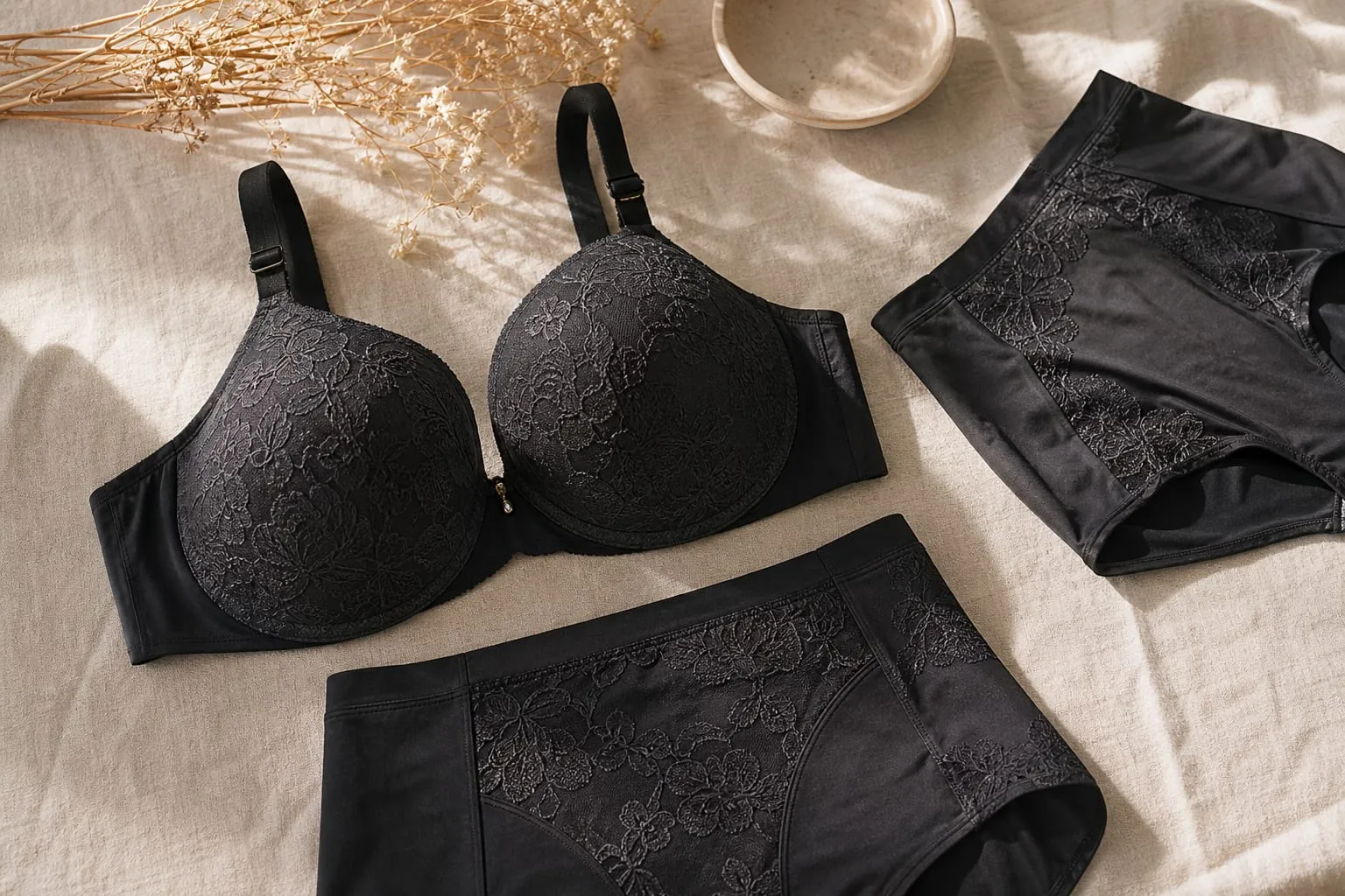 Un soutien-gorge emboîtant, pensé pour suivre la ligne naturelle du buste.