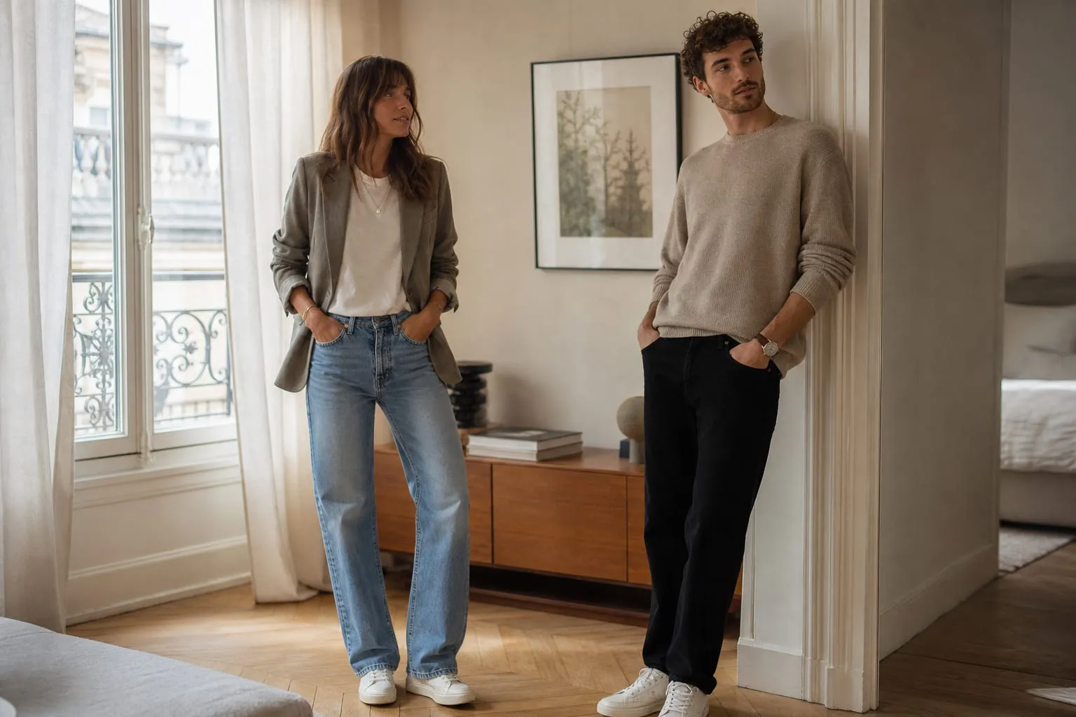 Composer un vestiaire tendance sans négliger la matière ni la coupe.