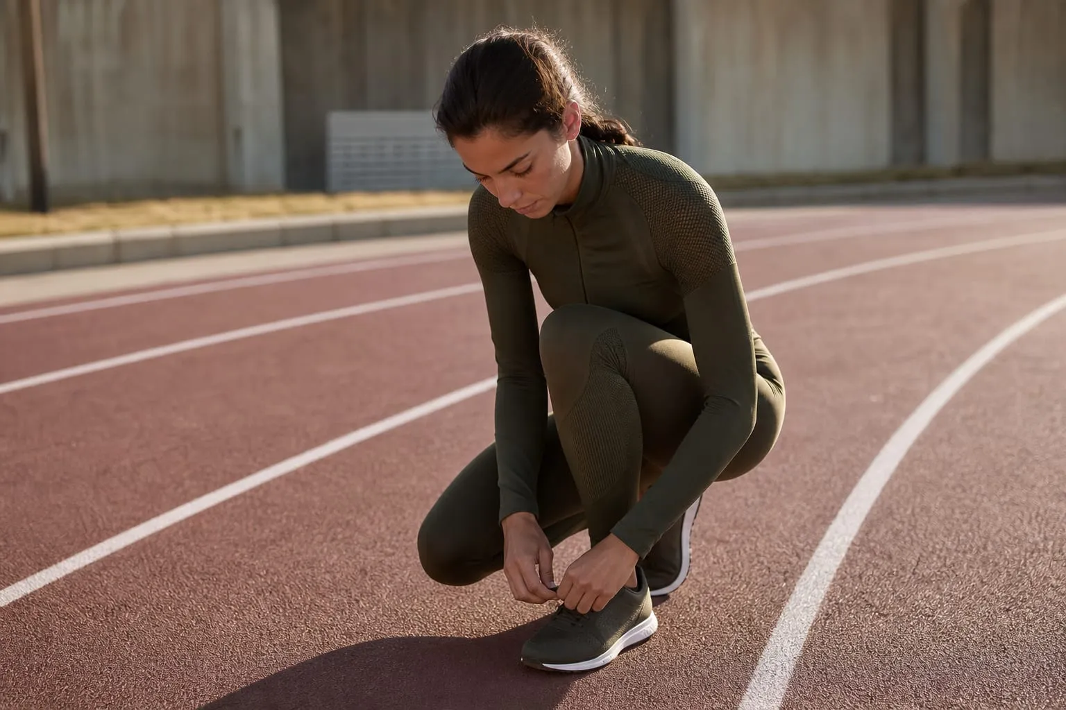 Une silhouette sportive pensée pour bouger, respirer et durer.