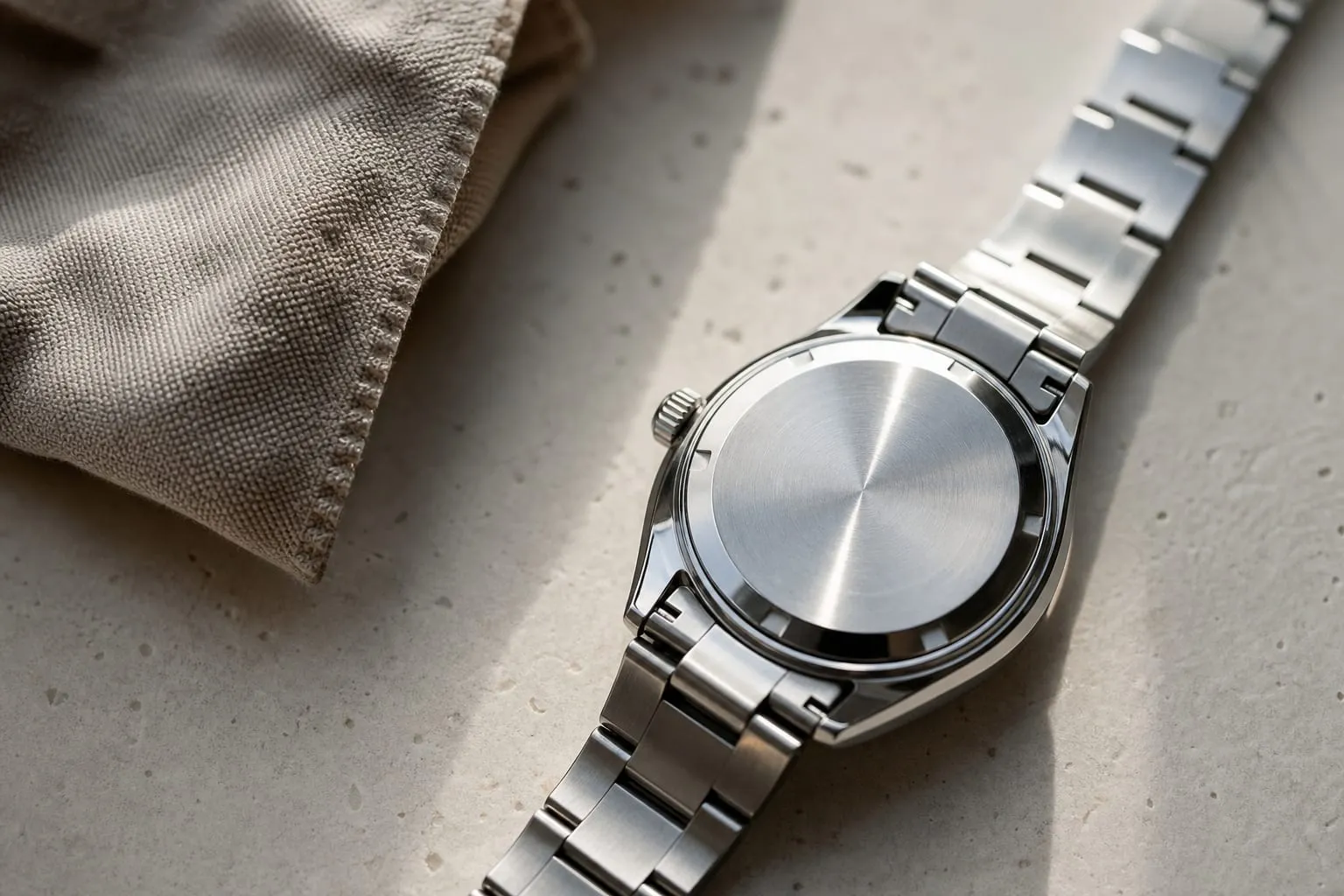Le boîtier et la boucle sont les deux points de contact où se forme la trace verte, rarement le bracelet lui-même.