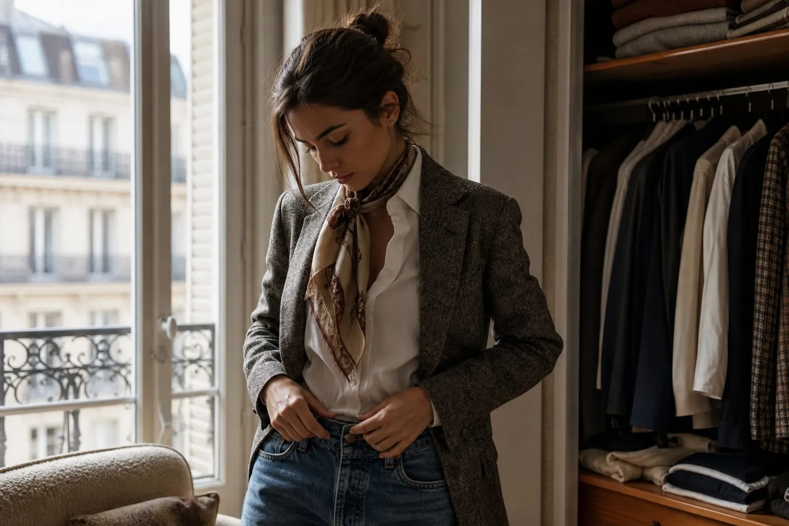 Une garde-robe personnelle se construit par choix, pas par accumulation.
